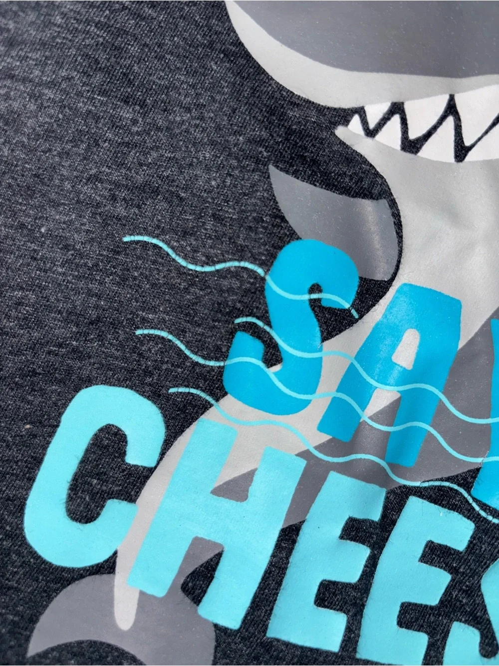 Carter's Teal Crocodile and Cat and Jack Say Cheese Shark Shirts 2T Boys TShirts